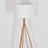 Flemming floor lamp Ecru, matt nickel, 1-light source
