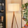 Flemming floor lamp Ecru, matt nickel, 1-light source