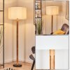 Flemming floor lamp Ecru, black, 1-light source