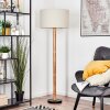 Flemming floor lamp Ecru, black, 1-light source
