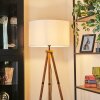 Flemming floor lamp Dark wood, black, 1-light source