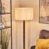 Flemming floor lamp brown, Ecru, black, 1-light source