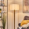 Flemming floor lamp brown, Ecru, black, 1-light source
