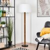 Flemming floor lamp brown, Ecru, black, 1-light source