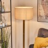 Flemming floor lamp brown, Ecru, black, 1-light source