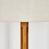 Flemming floor lamp brown, Ecru, black, 1-light source
