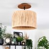 Granja ceiling light Ecru, black, 1-light source
