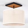 Bassagoda ceiling light Ecru, black, 1-light source
