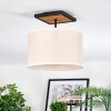 Bassagoda ceiling light Ecru, black, 1-light source