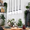 Gastor hanging light, globe light, pendant light white, 5-light sources