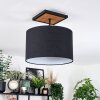 Bassagoda ceiling light Ecru, black, 1-light source