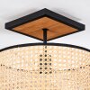 Ramila ceiling light Ecru, black, 1-light source
