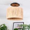 Granja ceiling light Ecru, black, 1-light source