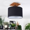 Bassagoda ceiling light Ecru, black, 1-light source