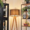 Flemming floor lamp Ecru, black, 1-light source