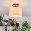 Bassagoda ceiling light Ecru, black, 1-light source