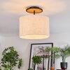 Bassagoda ceiling light Ecru, black, 1-light source