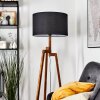 Flemming floor lamp Ecru, black, 1-light source