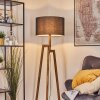 Flemming floor lamp Ecru, black, 1-light source