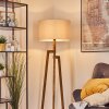 Flemming floor lamp Ecru, black, 1-light source
