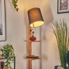Venor floor lamp brown, Ecru, black, 1-light source