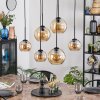 Koyoto hanging light, globe light, pendant light Amber, 6-light sources