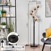 Koyoto floor lamp 40 cm Amber, clear, 6-light sources