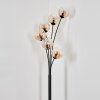 Koyoto floor lamp 40 cm Amber, clear, 6-light sources