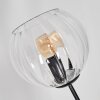 Koyoto floor lamp 40 cm Amber, clear, Smoke-coloured, 6-light sources