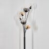 Koyoto floor lamp 40 cm Amber, clear, Smoke-coloured, 6-light sources