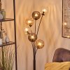 Koyoto floor lamp 40 cm Amber, clear, Smoke-coloured, 6-light sources