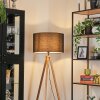 Flemming floor lamp Ecru, black, 1-light source