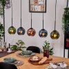 Koyoto hanging light, globe light, pendant light Ecru, black, 5-light sources
