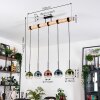 Koyoto hanging light, globe light, pendant light Ecru, black, 5-light sources