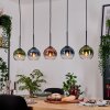 Koyoto hanging light, globe light, pendant light Ecru, black, 5-light sources