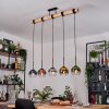Koyoto hanging light, globe light, pendant light Ecru, black, 5-light sources