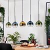 Koyoto hanging light, globe light, pendant light Ecru, black, 5-light sources