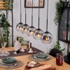 Koyoto hanging light, globe light, pendant light Ecru, black, 5-light sources