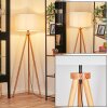 Flemming floor lamp Ecru, black, 1-light source