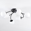 Chehalis ceiling light, globe light white, 6-light sources