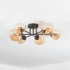 Chehalis ceiling light, globe light 20 cm Amber, 6-light sources