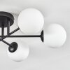 Chehalis ceiling light, globe light 55 cm white, 6-light sources