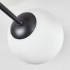 Chehalis ceiling light, globe light 55 cm white, 6-light sources