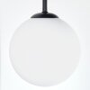 Chehalis ceiling light, globe light white, 3-light sources