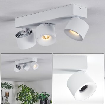 Narel ceiling light, ceiling spotlight LED white, 3-light sources