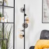 Koyoto globe light, floor lamp 32 cm Amber, clear, Smoke-coloured, 6-light sources