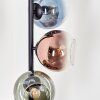 Koyoto globe light, floor lamp 32 cm blue, green, clear, coppery, 6-light sources