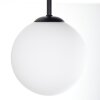 Chehalis ceiling light, globe light 30 cm white, 3-light sources