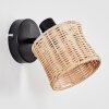 Cavaca wall light, wall spotlight black, 1-light source