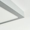 Finsrud ceiling light, Panel LED silver, 1-light source